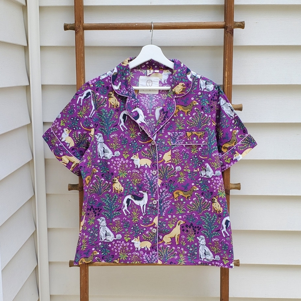 Printfresh Must Love Dogs Short Sleep Pajama Set - Picture 5 of 11